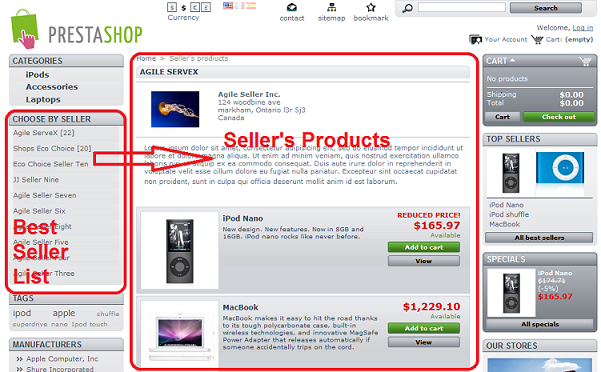 agile seller products product - top seller block - seller propducts page