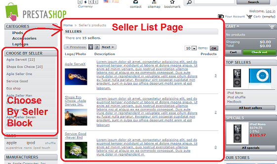 agile seller products product - top seller block - seller list page