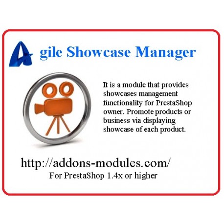 Agile PrestaShop Vitrinen-Manager-Modul