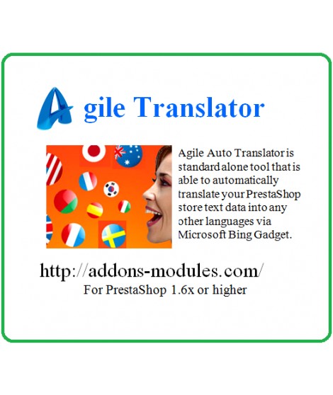 Agile Auto Translator For PrestaShop