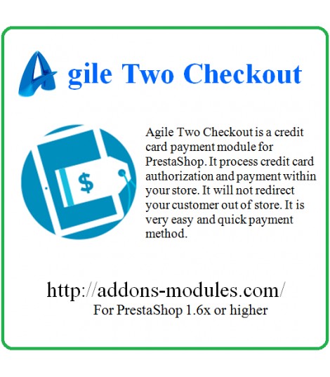 Agile TwoCheckout Credit Card payment module