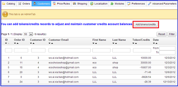 Agile-PrestaShop-prepaid-credit-module-1.5-035-back-office-token-tab-2-add-tokens